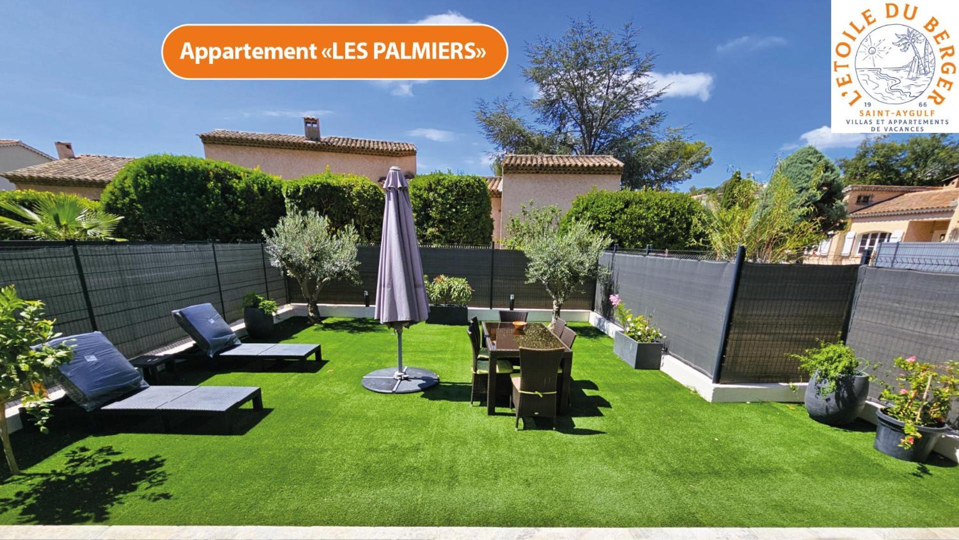 Etoile Du Berger Saint Aygulf 3 Villas Et 4 Appartements Jardin Individuel Et Piscine Chauffee En Saison - La Mer Et Les Plages 450 M מראה חיצוני תמונה