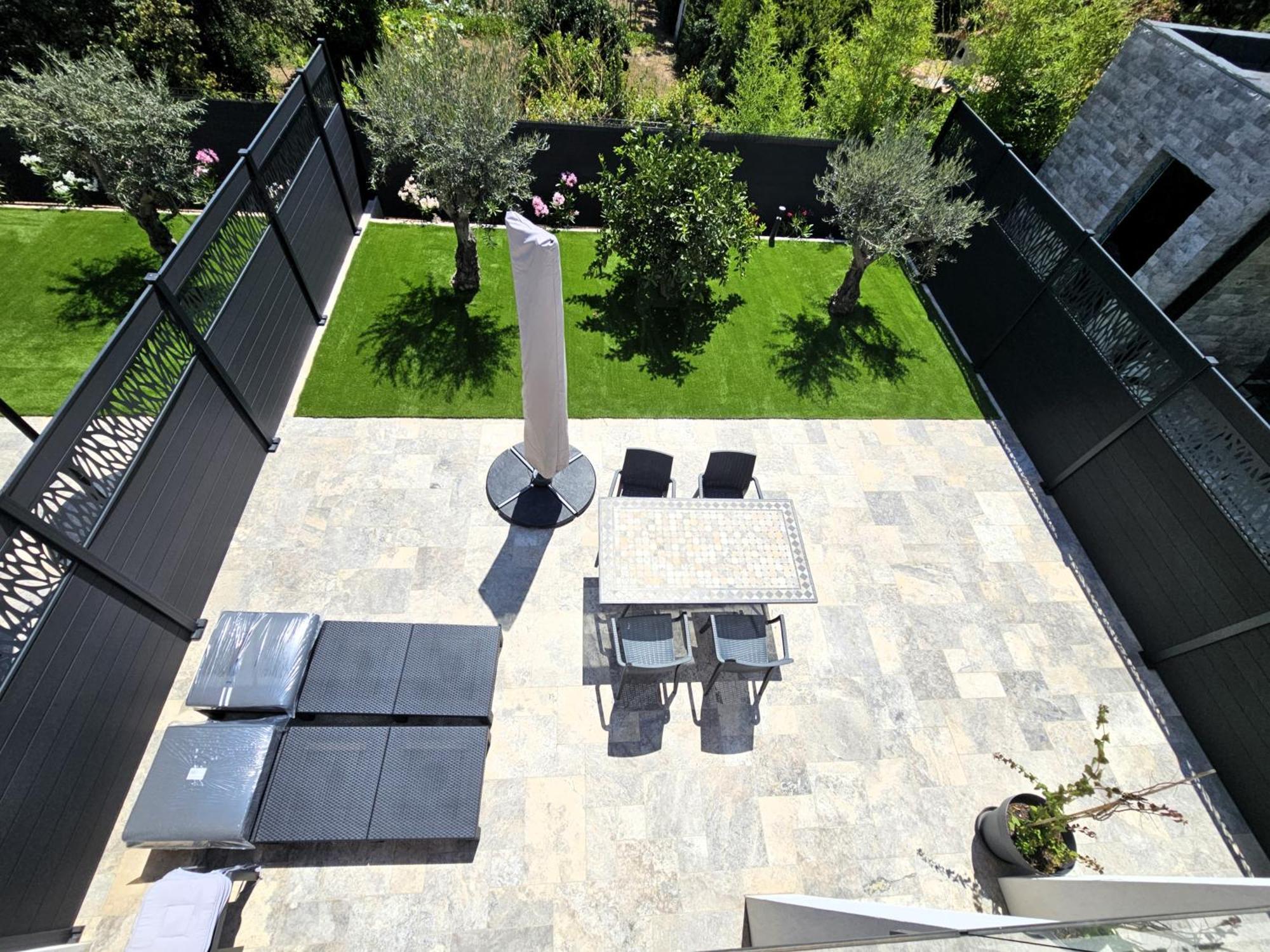 Etoile Du Berger Saint Aygulf 3 Villas Et 4 Appartements Jardin Individuel Et Piscine Chauffee En Saison - La Mer Et Les Plages 450 M מראה חיצוני תמונה