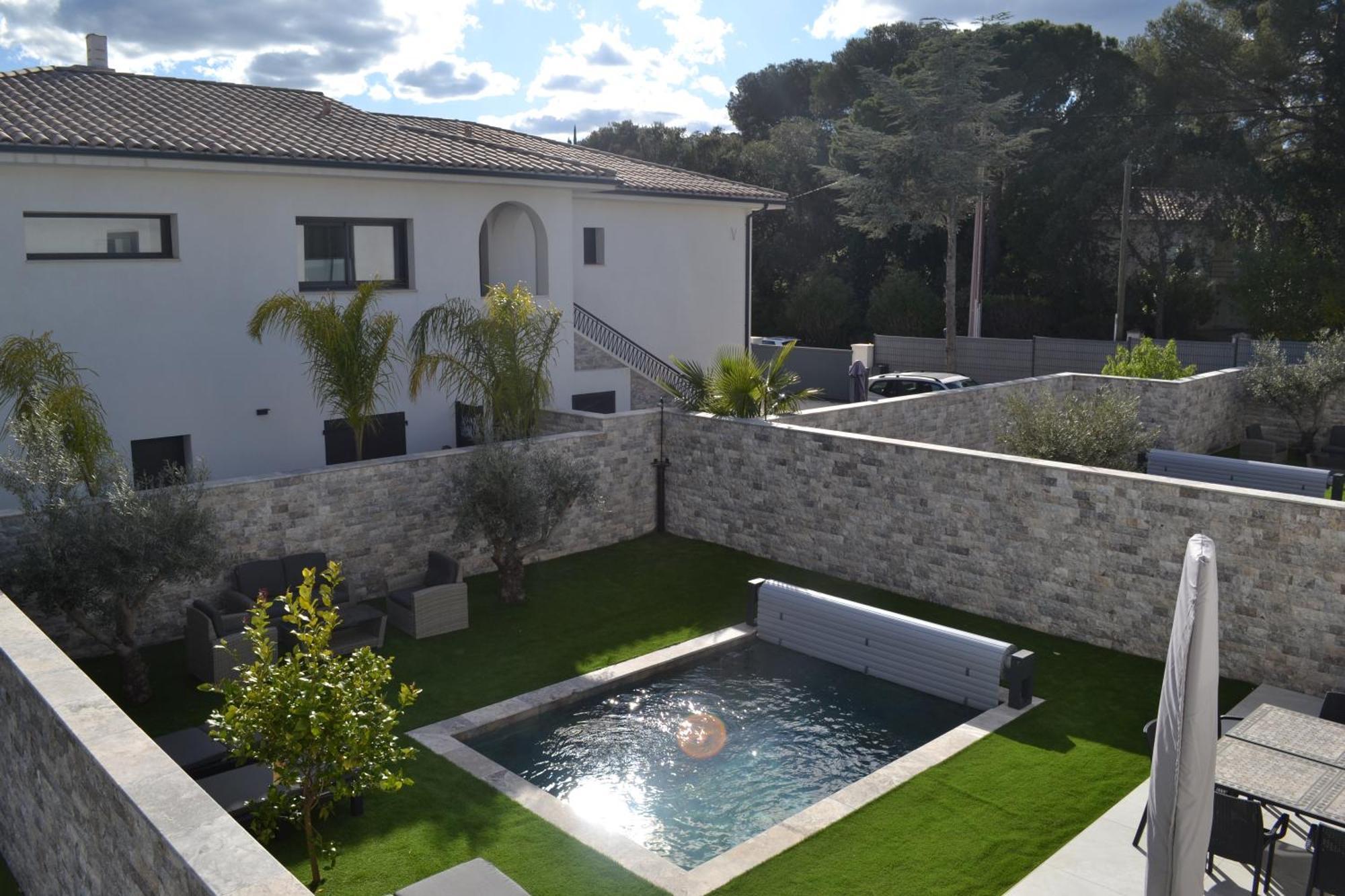 Etoile Du Berger Saint Aygulf 3 Villas Et 4 Appartements Jardin Individuel Et Piscine Chauffee En Saison - La Mer Et Les Plages 450 M מראה חיצוני תמונה
