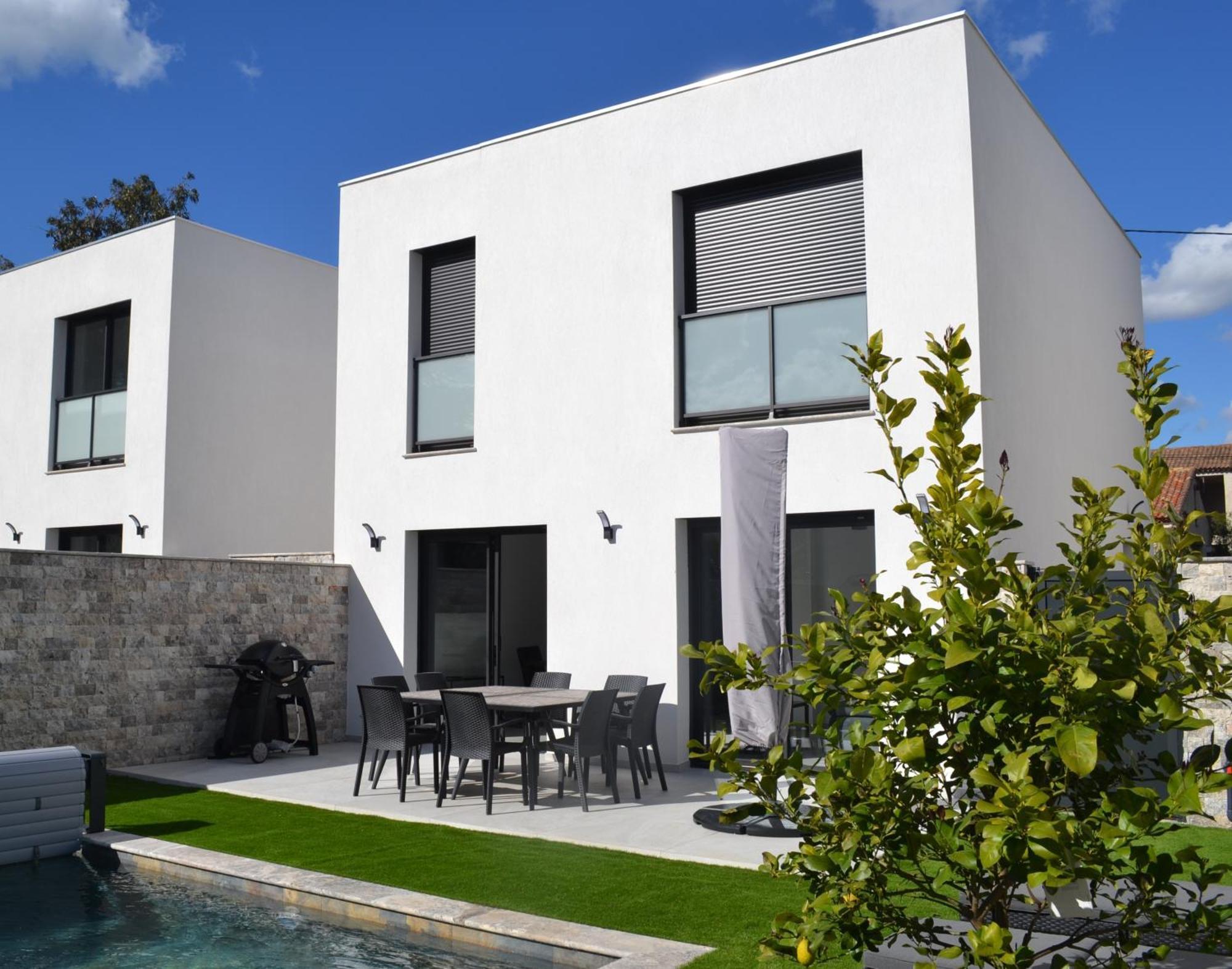 Etoile Du Berger Saint Aygulf 3 Villas Et 4 Appartements Jardin Individuel Et Piscine Chauffee En Saison - La Mer Et Les Plages 450 M מראה חיצוני תמונה