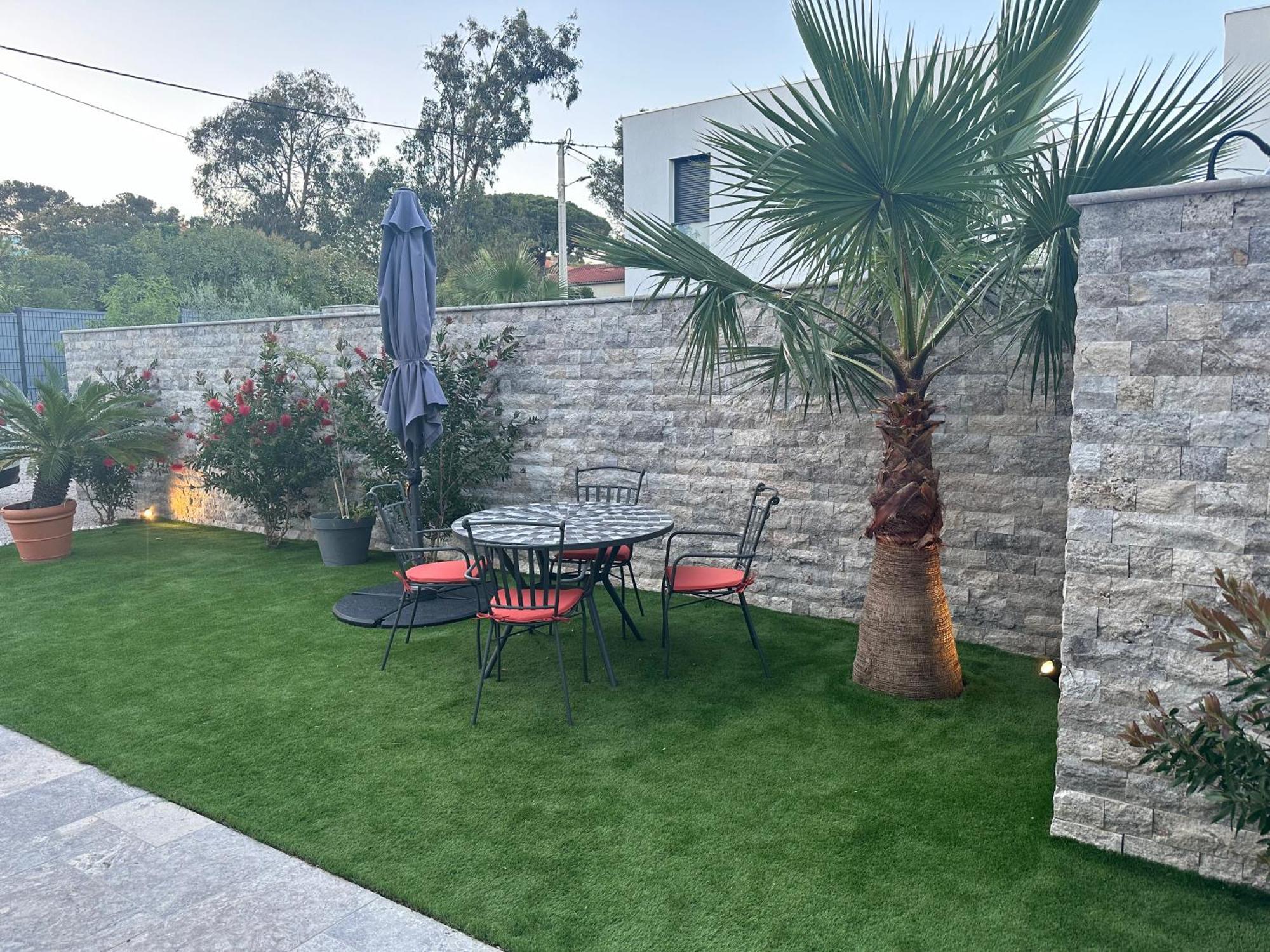 Etoile Du Berger Saint Aygulf 3 Villas Et 4 Appartements Jardin Individuel Et Piscine Chauffee En Saison - La Mer Et Les Plages 450 M מראה חיצוני תמונה