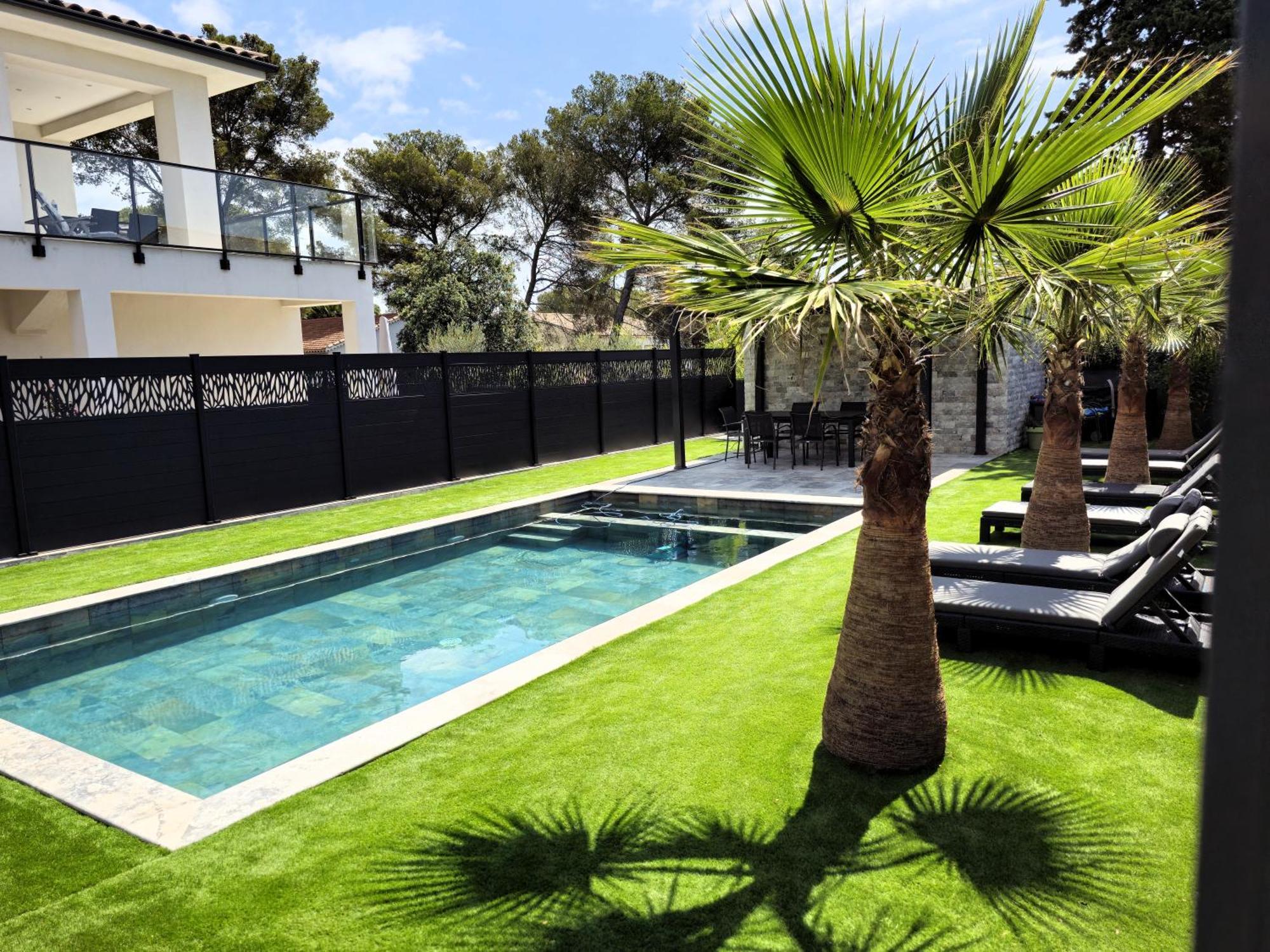 Etoile Du Berger Saint Aygulf 3 Villas Et 4 Appartements Jardin Individuel Et Piscine Chauffee En Saison - La Mer Et Les Plages 450 M מראה חיצוני תמונה